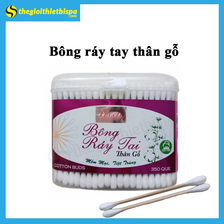Bông Ráy Tai Thân Gỗ Hộp 350 Que | Shopee Việt Nam