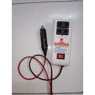 Tẩu sạc ô tô chuyển điện 24v lên 220v dùng sạc cho các thiết bị di động rời