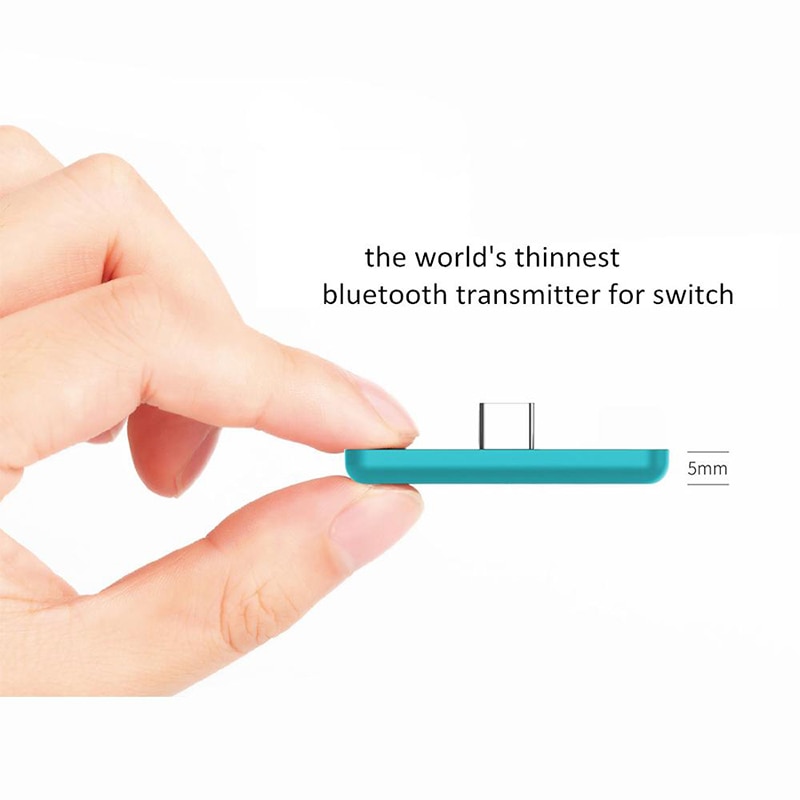Gulikit NS07 USB C Route Air Bluetooth Bộ chuyển đổi âm thanh không dây hoặc Bộ phát Type-C cho NS Switch Lite PS4 PS5 PC