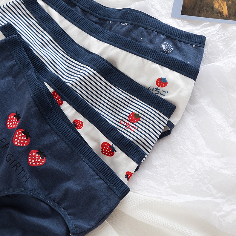 QUẦN LÓT COTTON NỮ NHIỀU MÀU DỄ THƯƠNG