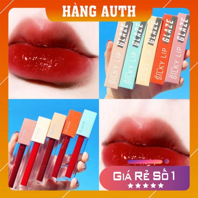 Son Kem 💕𝑭𝒓𝒆𝒆𝒔𝒉𝒊𝒑💕 Son Kem Tint Lì Lameila SATIN MATTE VELVET Thiết kế sang chảnh lên màu cực chuẩn đẹp NO.102