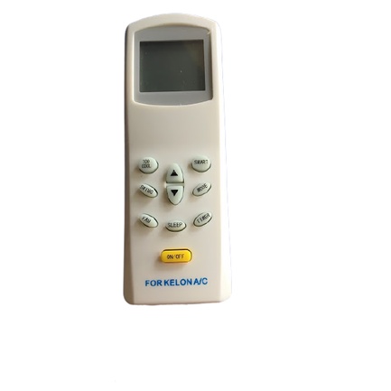 Điều khiển điều hòa KELON 1 nút vàng ở dưới cùng - Tặng kèm pin - Remote KELON- Remote máy lạnh Kelon 1 chiều và 2 chiều