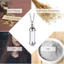 NKSFX Chúc Chai Mặt Dây Chuyền Mở Nắp Vít Quà Tặng DIY Trang Sức Bùa May Mắn