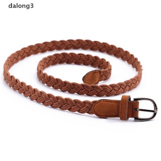 [dalong3] Thắt Lưng Bện Sợi Co Giãn Bản Rộng Thời Trang Cho Nữ
