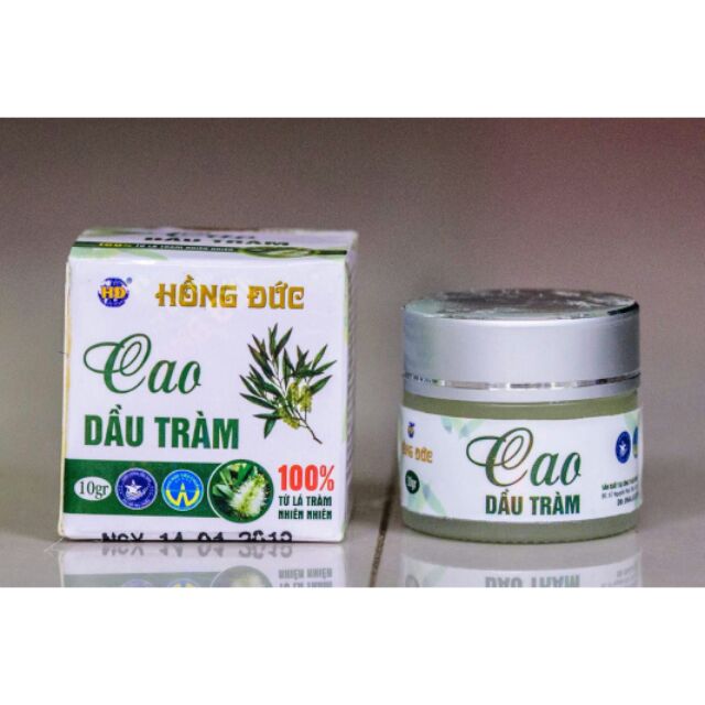 Cao dầu tràm Hồng Đức 30g