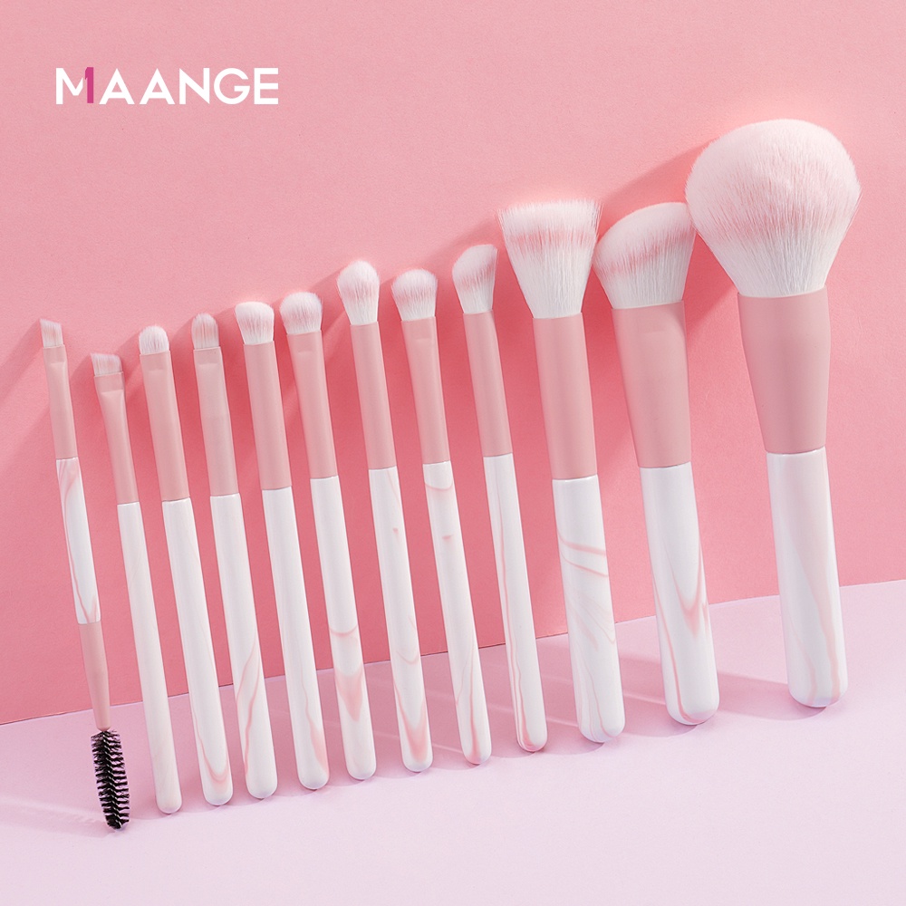Ảnh Bộ 12 cọ trang điểm MAANGE 51199 tiện lợi 2