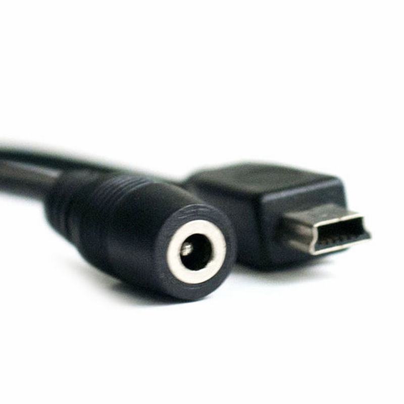 Hàng sẵn có * Giắc cắm nguồn DC Nữ 3,5x1,35mm sang USB Mini 5Pin Cáp ...