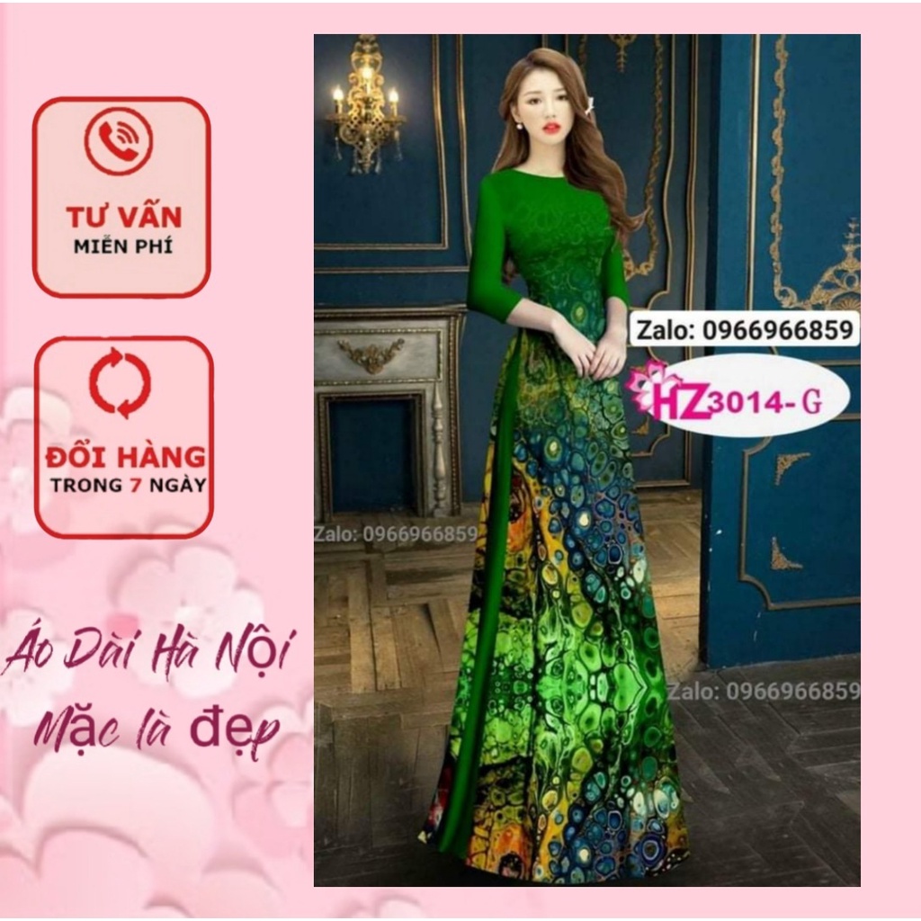 Những Mẫu Áo Dài In 3D Trung Niên Sang Trọng - Áo Dài Hà Nội | Shopee Việt  Nam