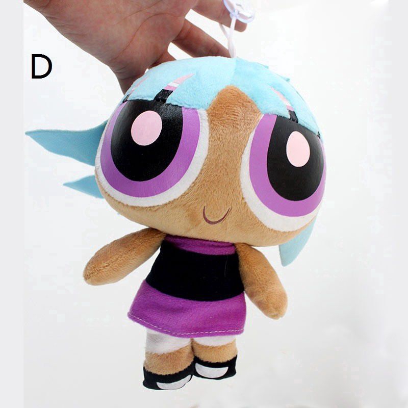 20cm The Powerpuff Girls Network Đồ chơi nhồi bông Búp bê sang trọng Bong bóng Hoa Buttercup Đồ chơi