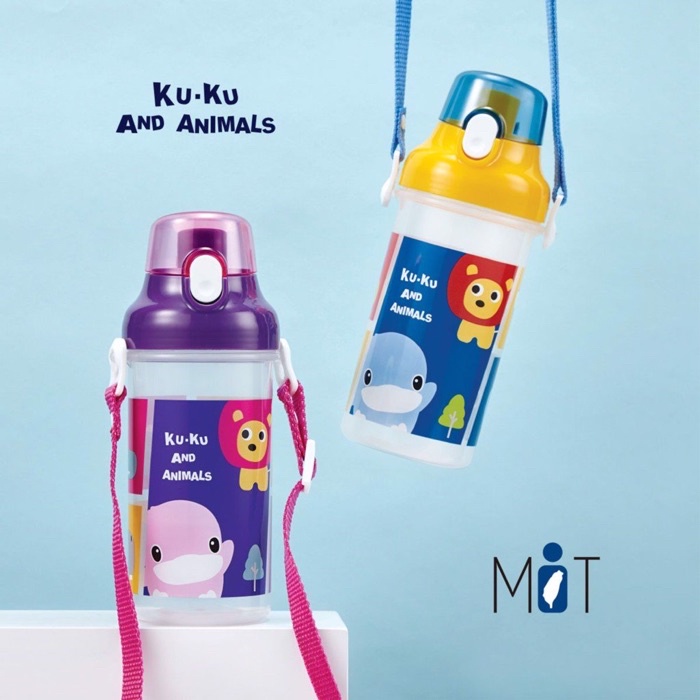 Mô tả Bình uống nước cho bé Animals KU.KU Duckbill KU5602 -500ml - 6