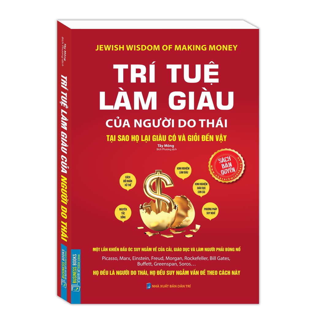 Sách - Businessbooks - Trí Tuệ Làm Giàu Của Người Do Thái (tại sao họ lại giàu và giỏi đến vậy)