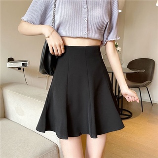 Chân Váy Chữ a Lưng Cao Xếp Ly Màu Hồng Thời Trang Phong Cách Mới Cho Nữ