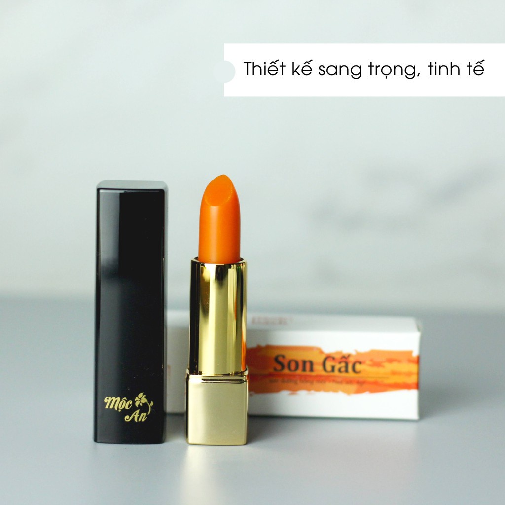 Mô tả Son Dưỡng Môi Quả Mọng Mộc An - Son Dưỡng Gấc Không Chì, Dưỡng Ẩm và Hồng Môi 5g - 6