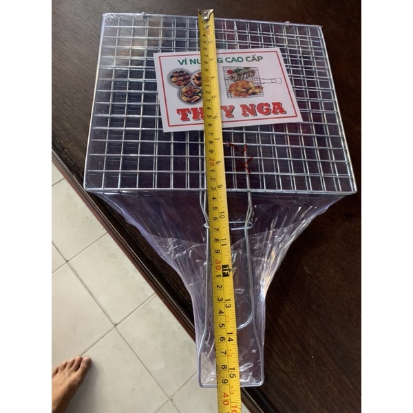 Vĩ Nướng Kẹp Xi Dày Giá Rẽ 3 Size Nhỏ Trung Lớn