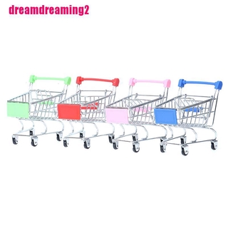 Xe đẩy hàng siêu thị mini đồ chơi đa năng tiện dụng