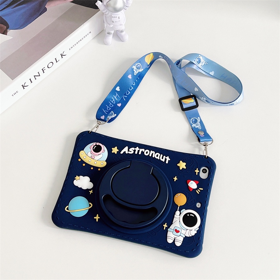 Ốp Lưng Dành Cho Samsung Tab A11 8.7inch 2025 SM-X130 / X135 / X133 A11 + / A11 Plus 11 "X310 X315 X236 Vỏ Silicon Xoay 360 Độ