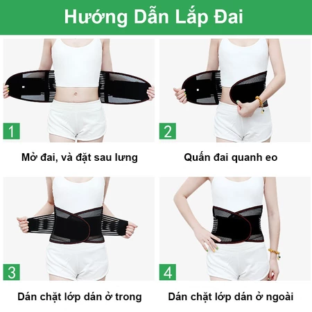 Đai Hỗ Trợ Cột Sống Nẹp Lưng Bảo Vệ Lưng ADM