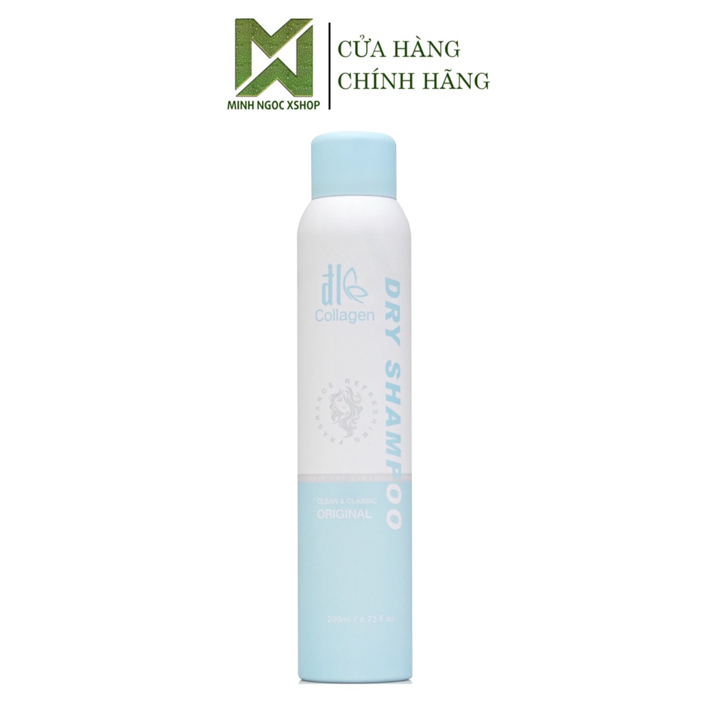 Dầu gội khô hương nước hoa ĐL ĐLE Collagen Dry Shampoo 200ml