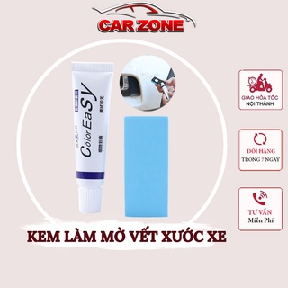Kem Làm Mờ Vết Xước Xe Ô Tô,Xe Máy - Tặng Kèm Miếng Bọt Biển Đánh Bóng Xe