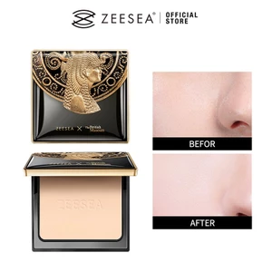 Phấn phủ trang điểm ZEESEA chống thấm nước kiềm dầu phong cách Anh Quốc bảo tàng cổ điển 8g