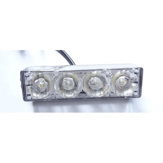 Đèn Nhấp Nháy 4 Bóng Led 12v24v Chuyên Dụng Cho Xe Hơi Xe Máy