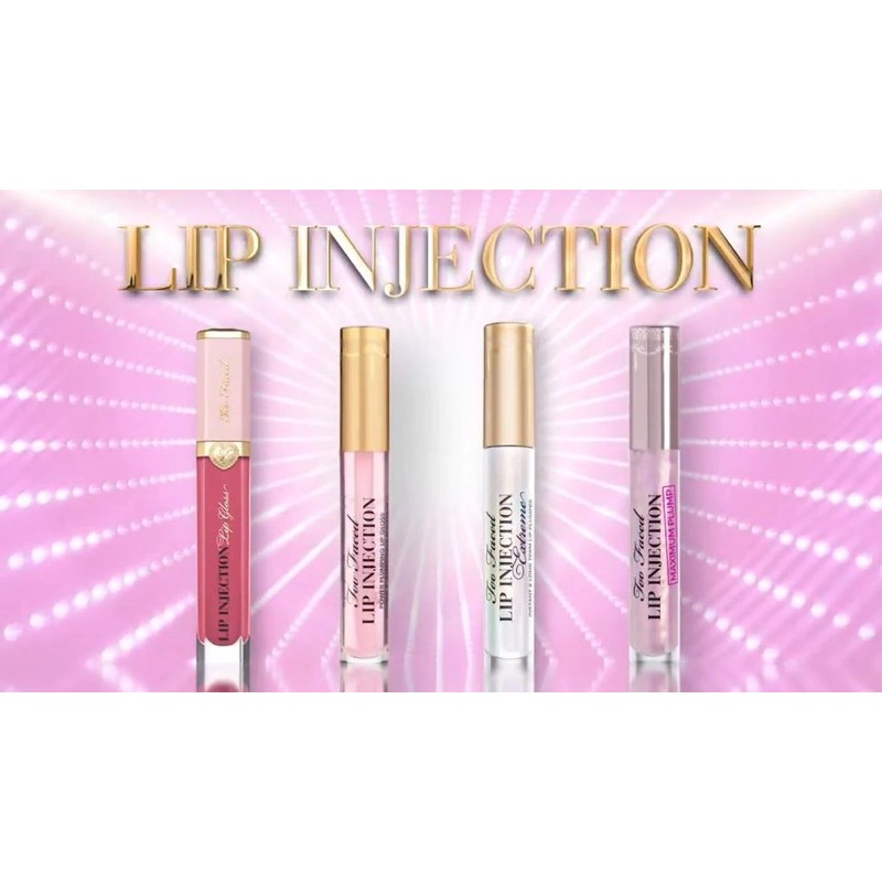 Too Faced - Son Bóng Làm Căng Môi Too Faced Lip Injection Extreme Instant &  Long Term - Ultimate Lip Plumper 4G | Shopee Việt Nam