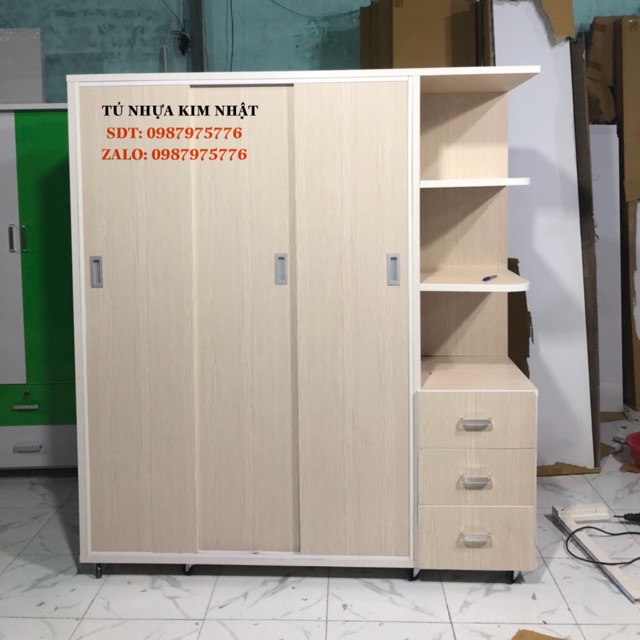 Mẫu mã và thiết kế phổ biến của tủ quần áo nhựa