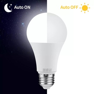 Bóng Đèn Cảm Biến LED 9W 12W Đèn Dusk Đến Bình Minh Cảm Biến Ánh Sáng Ban Ngày Đèn Ngủ Tự Động BẬT / TẮT Cho Gia Đình Đỗ Xe Chiếu Sáng AC85-265V