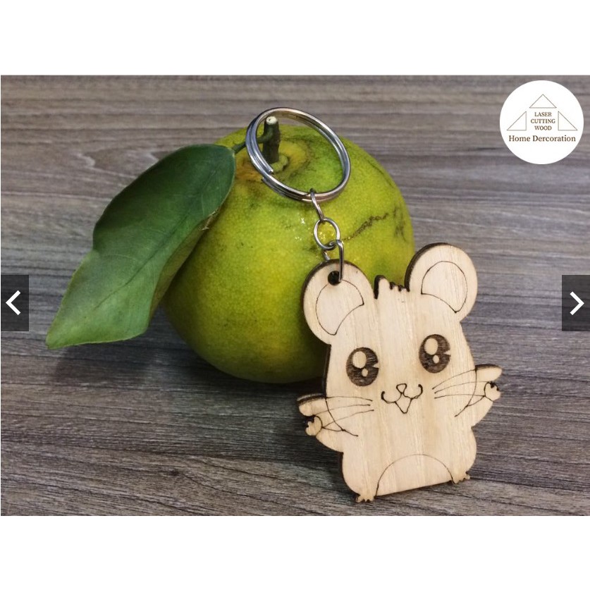 Móc khóa chuột cute trang trí dễ thương