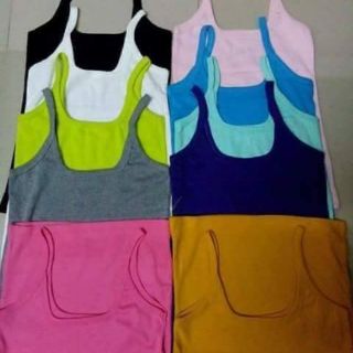 Áo hai dây nữ, áo thun cotton nữ -RUBY A66