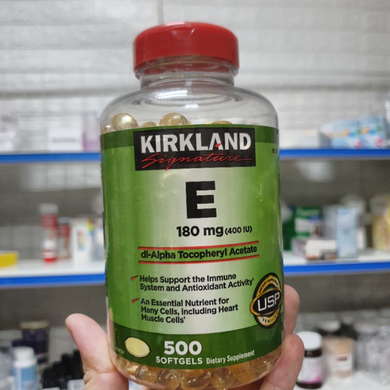 Vitamin E Kirkland 500 viên Shopee Việt Nam