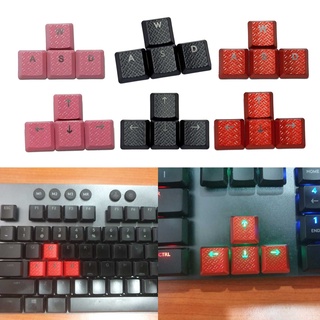hung 8pcs Gaming Keycaps Durable ABS Keycap OEM Profile Non-slip Cover Translucent Key Cap for Logitech G913 G915 G813 G815