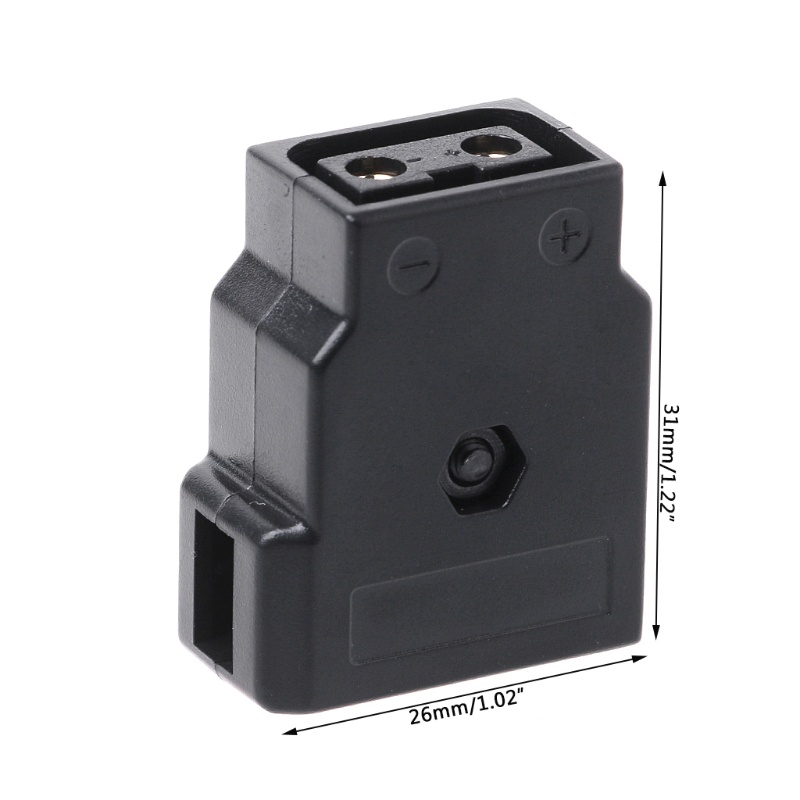 GODD D-Tap Dtap Type B Nữ Power DIY Plug Connector cho máy ảnh Antonbauer
