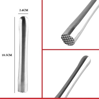 LILYES Cocktail Muddler Barware DIY Máy nghiền đá bền bỉ Búa nghiền thép không gỉ
