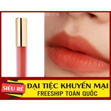 Son Kem Lì BBIA Last Velvet Lip Tint 12 - Cam Cháy Chuẩn Auth 100% 💄