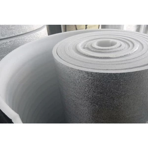 Tấm Xốp Cách Nhiệt 1 Mặt Tráng Bạc Khổ Rộng 1M