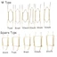 DAYBREAK Tấm Trưng Bày Tường Thời Trang Vô Hình 8 "Đến 16" Inchs W Loại Móc