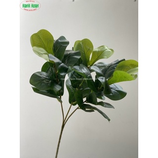 Cây bàng Singapore thân cổ 3 nhánh lá cao 1m ( Không kèm chậu )-Cây giả decor