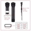 Khóa gài thép không gỉ 18mm 20mm 22mm cao cấp cho đồng hồ Casio G-SHOCK GA-110 GD-100 GG-1000 DW-5600 G-1000G