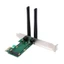 Bộ chuyển đổi thẻ Wifi Mini Pci-E sang Pci-E với 2 Anten bên ngoài cho máy tính