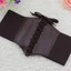 Pealike Nữ Giả Da Underbust Corset Thắt Lưng Steampunk Vintage Bustier Criss Cho Chéo Ren Co Giãn Cinche