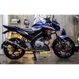 Tem Trùm FZ 150i xanh trắng chữ REDBULL,Team Decal FZ 150i xanh trắng chữ REDBULL