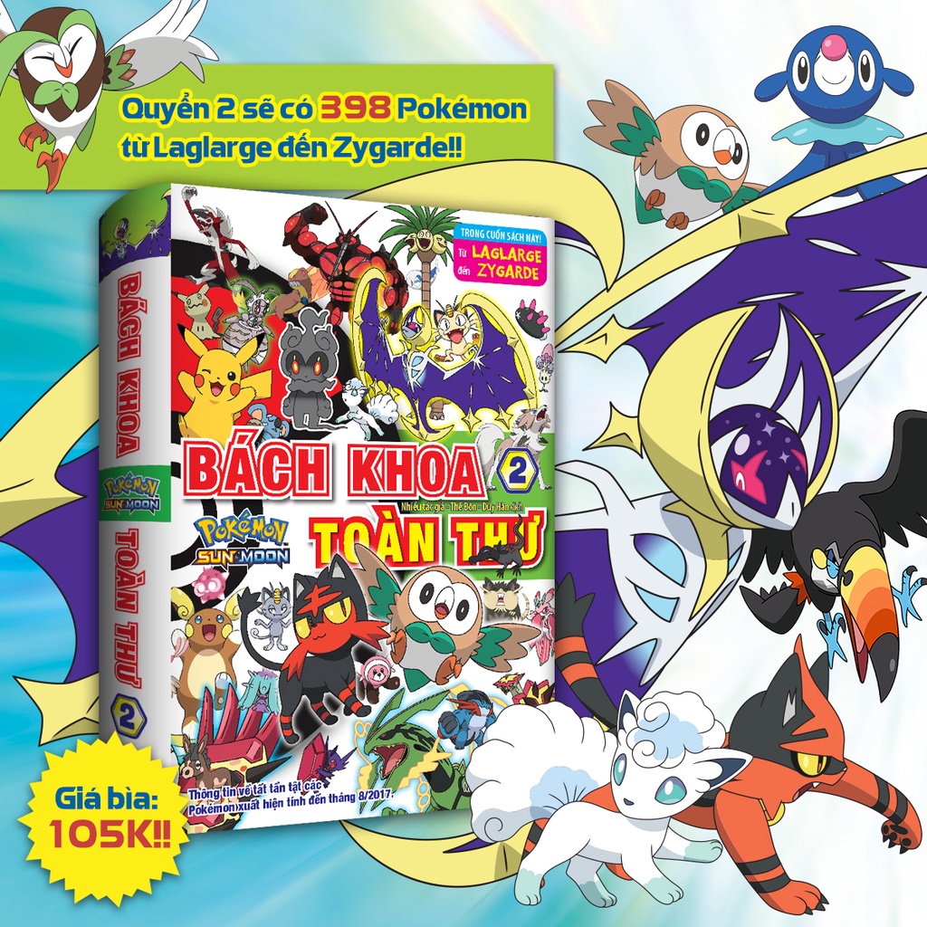 Ảnh Truyện tranh - bách khoa toàn thư Pokémon Sun & Moon -Tặng kèm standee 2