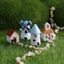 Mini Phong Cảnh Cabin Lâu Đài Sinh Thái Chai Trang Trí Trang Trí Làm Vườn Rêu Nhựa Thủ Công DIY Thịt Sáng Tạo Trang Trí