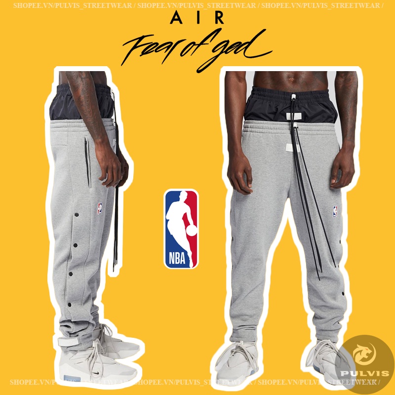 FEAR OF GOD x NBA TEAR AWAY PANTS, Men's Fashion, Bottoms, Joggers on  Carousell