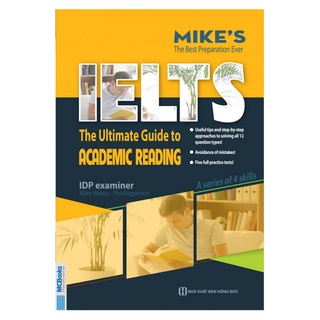 Sách - Combo Ielts Mike's - Tài Liệu Tiếng Anh Thi IELTS 4 Kỹ Năng Nghe Nói Đọc Viết - MCBooks Chính Hãng