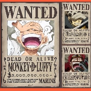 Hãy cùng tìm hiểu về những lệnh truy nã khốc liệt trong One Piece! Hình ảnh liên quan sẽ hiện ra trước mắt bạn, đầy kịch tính và hấp dẫn. Bạn sẽ không muốn bỏ lỡ cơ hội này để khám phá thế giới đầy màu sắc của \