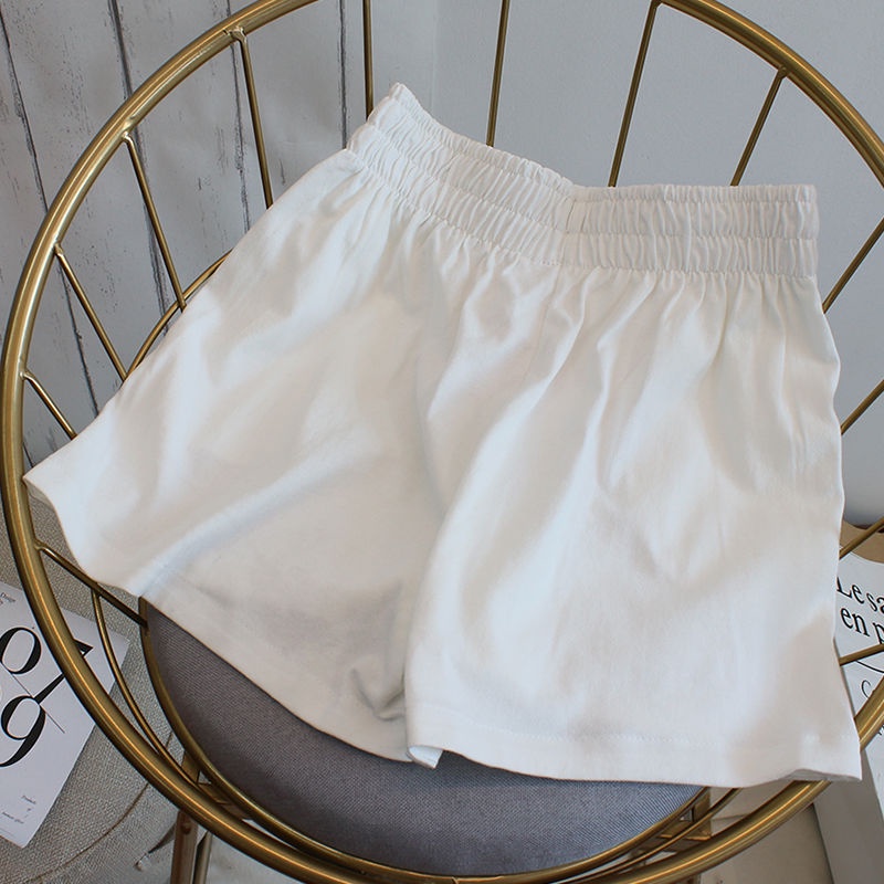 Quần Short Ống Rộng In Chữ Phong Cách Hàn Quốc Mới Cho Nữ