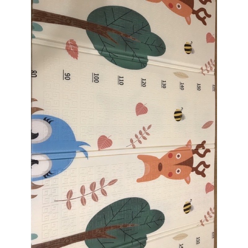 THẢM XỐP XPE CHO BÉ CHƠI GẤP GỌN CÓ TÚI ĐỰNG SIZE M8x2M