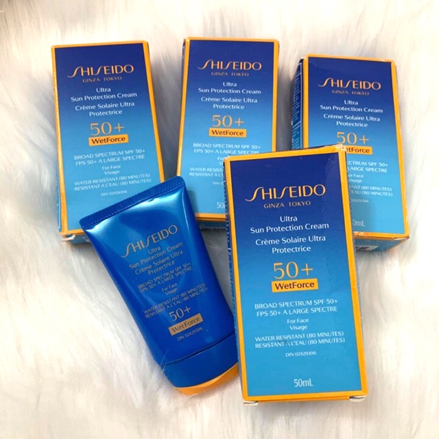 Kem chống nắng Shiseido Ultimate Sun Protection Cream SPF 50+ for Face